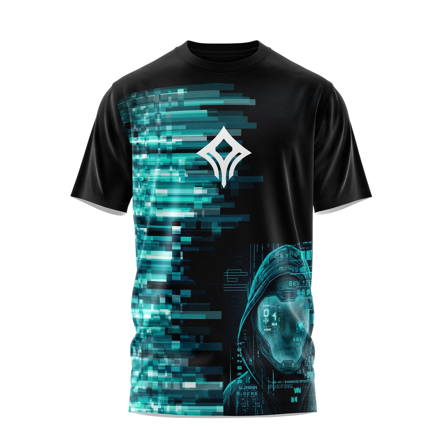 Glitch Jersey (Teal Shadow)