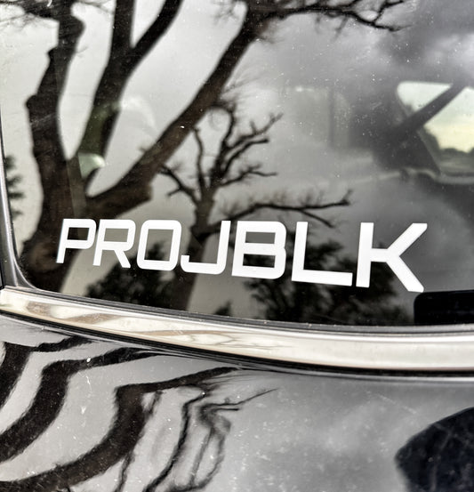 PROJBLK sticker